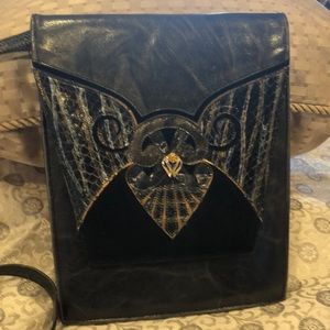 Brown Leather Shoulder Bag